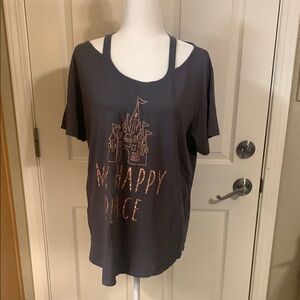 Disney Parks Women’s Castle Tunic Tee | 1X “My Happy Place”